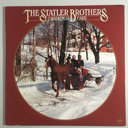 The Statler Brothers : The Statler Brothers Christmas Card (LP, Album, Pit)