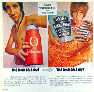 The Who : The Who Sell Out (LP, Album, Mono, Pin)