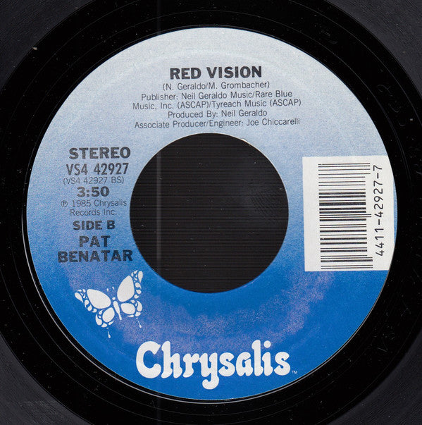Pat Benatar : Sex As A Weapon (7", Single, Styrene, Car)