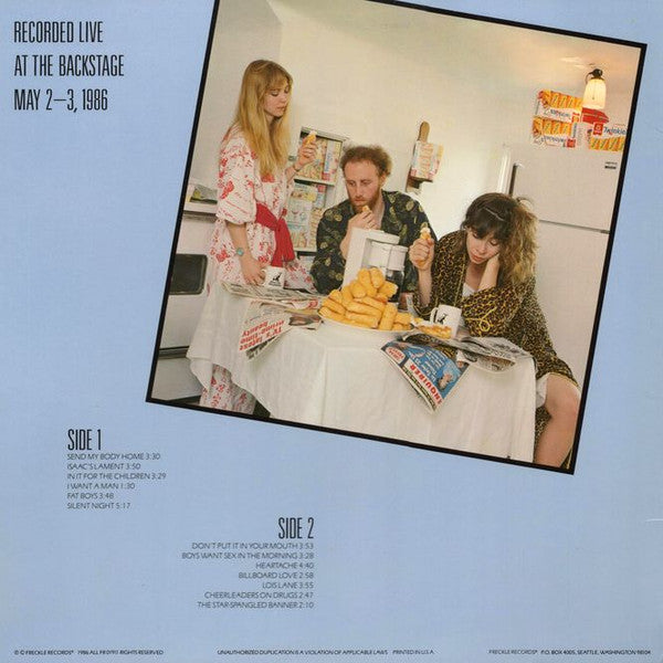 Uncle Bonsai : Boys Want Sex In The Morning (LP, Album)