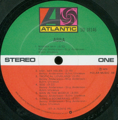 ABBA : ABBA (LP, Album, PR)