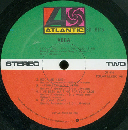 ABBA : ABBA (LP, Album, PR)