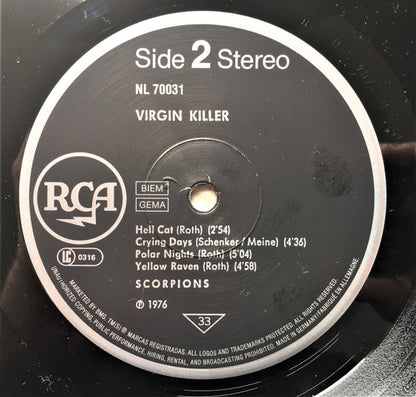 Scorpions : Virgin Killer (LP, Album)