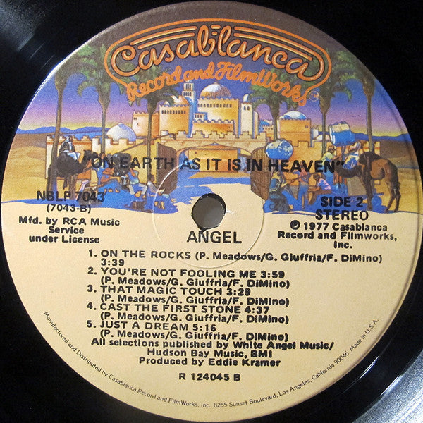 Angel (24) : On Earth As It Is In Heaven (LP, Album, Club)