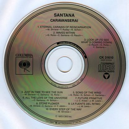 Santana : Caravanserai (CD, Album, RE, RM)