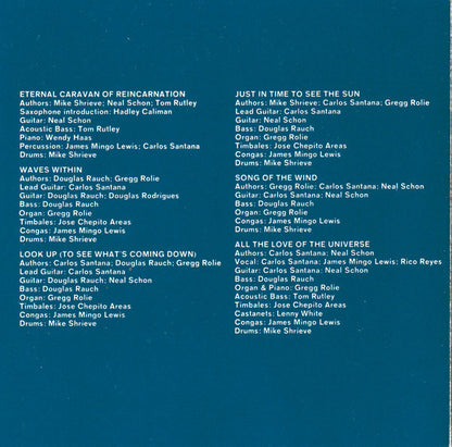 Santana : Caravanserai (CD, Album, RE, RM)