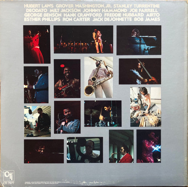 CTI All-Stars : CTI Summer Jazz At The Hollywood Bowl Live Two (LP, Album, Pit)
