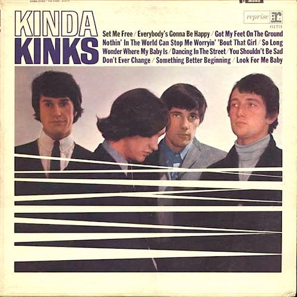 The Kinks : Kinda Kinks (LP, Album, Mono, Pit)