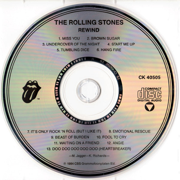 The Rolling Stones : Rewind (1971-1984) (CD, Comp, RE, Pit)