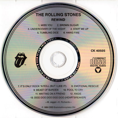 The Rolling Stones : Rewind (1971-1984) (CD, Comp, RE, Pit)