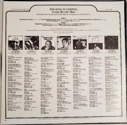 George Beverly Shea : The King Is Coming (LP, Album)