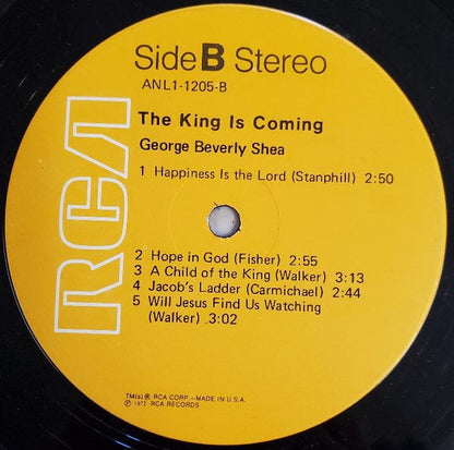 George Beverly Shea : The King Is Coming (LP, Album)