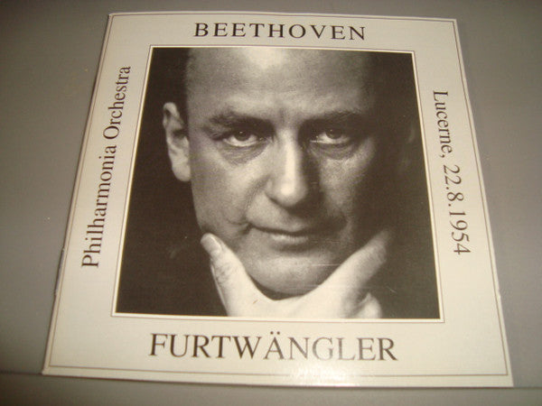 Ludwig van Beethoven - Wilhelm Furtwängler, Philharmonia Orchestra : Lucerne, 22.8.1954 (CD, Album, RE)