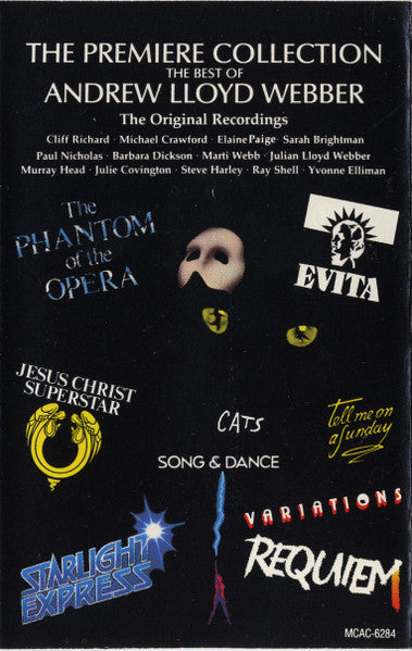 Various - Andrew Lloyd Webber : The Premiere Collection (The Best Of Andrew Lloyd Webber) (Cass, Comp, Dol)