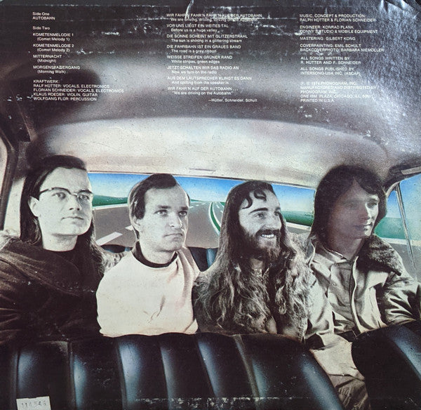 Kraftwerk : Autobahn (LP, Album, Club)