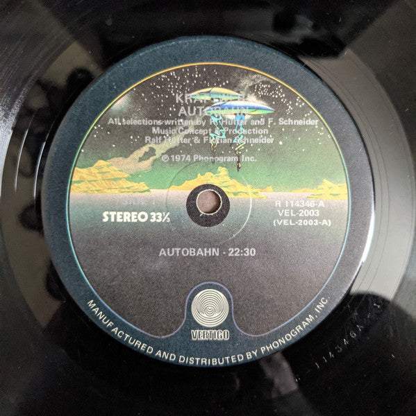 Kraftwerk : Autobahn (LP, Album, Club)