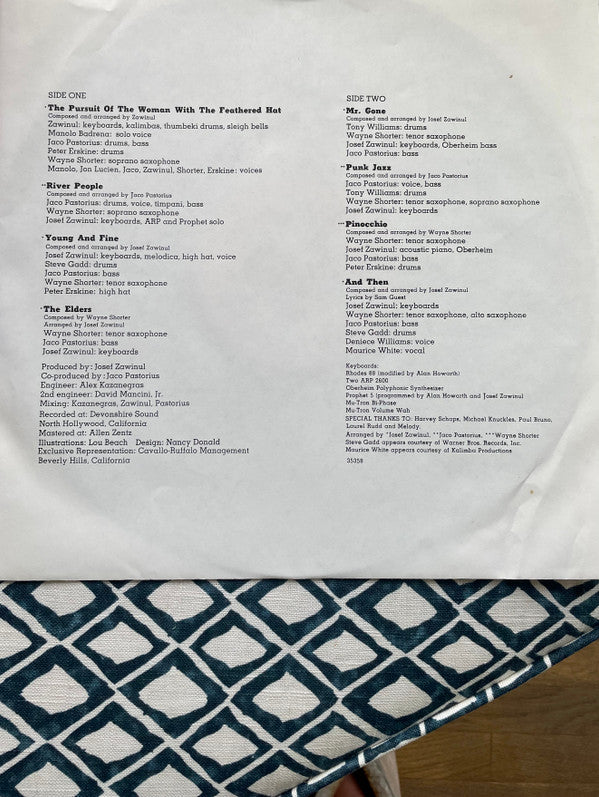 Weather Report : Mr. Gone (LP, Album, San)