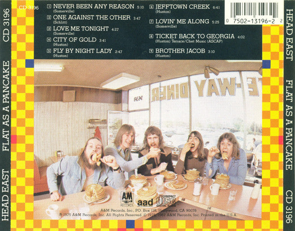 Head East : Flat As A Pancake (CD, Album, RE)