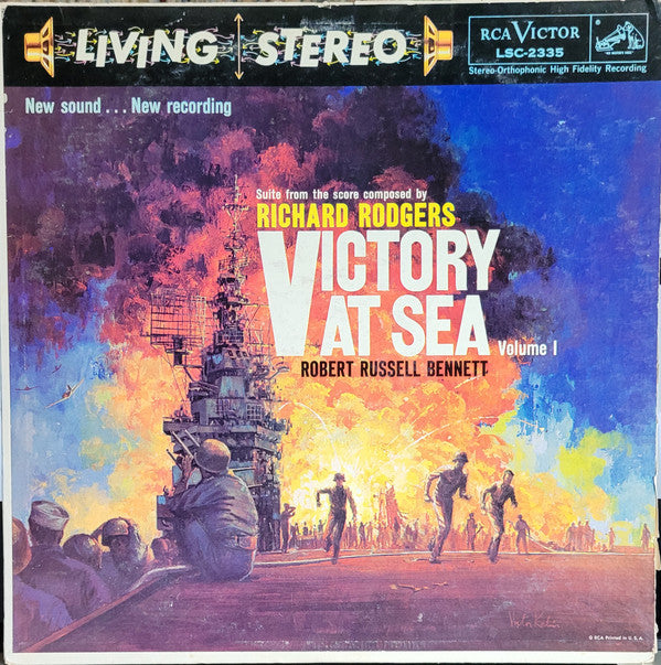 Richard Rodgers / Robert Russell Bennett : Victory At Sea Volume I (LP, Album)
