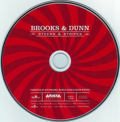 Brooks & Dunn : Steers & Stripes (HDCD, Album)