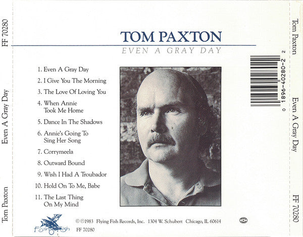 Tom Paxton : Even A Gray Day (CD, RE)
