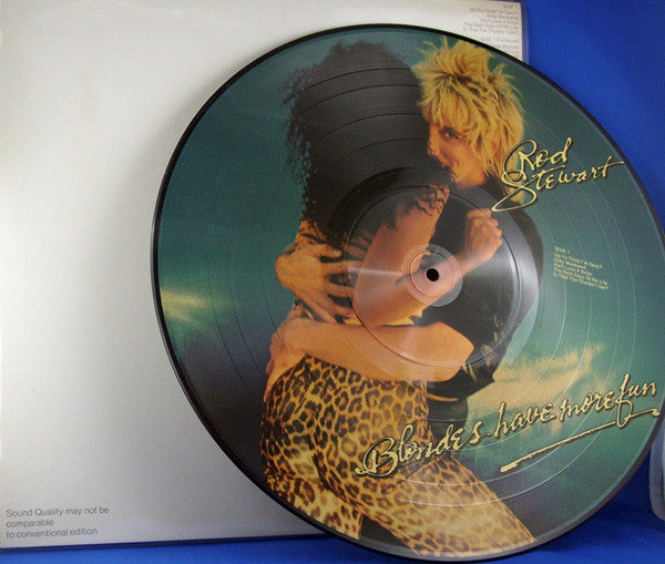 Rod Stewart : Blondes Have More Fun (LP, Album, Pic)