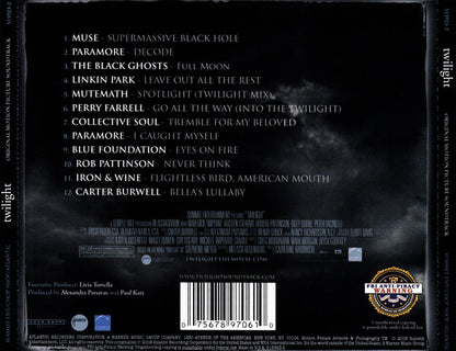 Various : Twilight (Original Motion Picture Soundtrack) (HDCD, Comp)