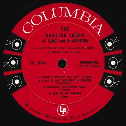 Les Elgart And His Orchestra : The Dancing Sound (LP, Album, Mono)