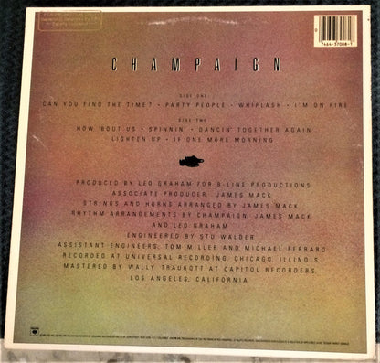 Champaign : How 'Bout Us (LP, Album, Pit)