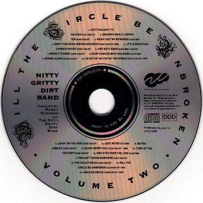 Nitty Gritty Dirt Band : Will The Circle Be Unbroken (Volume Two) (CD, Album)
