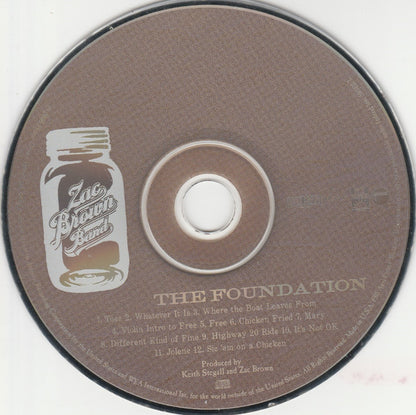 Zac Brown Band : The Foundation (CD, Album, Car)