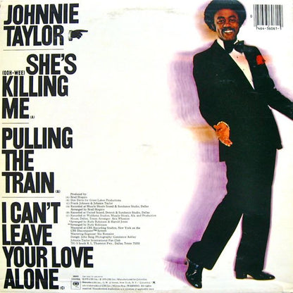 Johnnie Taylor : She's Killing Me (LP, Album)