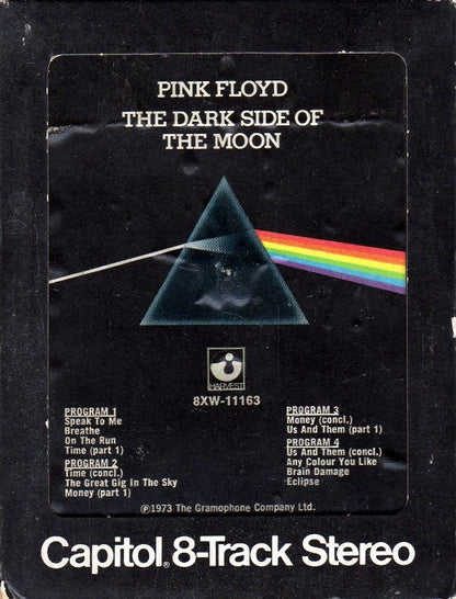 Pink Floyd : The Dark Side Of The Moon (8-Trk, Album)