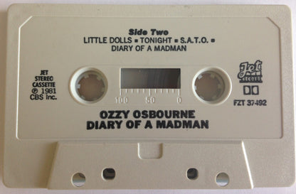 Ozzy Osbourne : Diary Of A Madman (Cass, Album, Mat)
