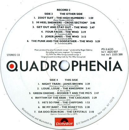 Various : Quadrophenia (2xLP, Comp)
