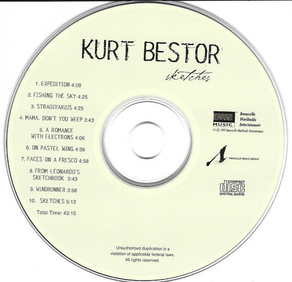 Kurt Bestor : Sketches (CD, Album)