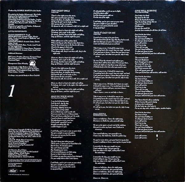 Little River Band : Time Exposure (LP, Album, Win)