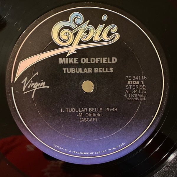 Mike Oldfield : Tubular Bells (LP, Album, RE, RM)