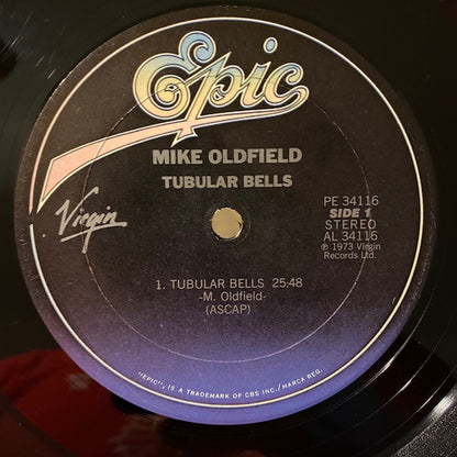 Mike Oldfield : Tubular Bells (LP, Album, RE, RM)