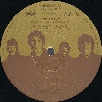 The Beatles : Love Songs (2xLP, Comp, Win)