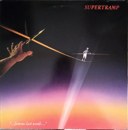 Supertramp : "...Famous Last Words..." (LP, Album, Eur)