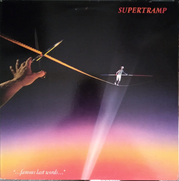 Supertramp : "...Famous Last Words..." (LP, Album, Eur)