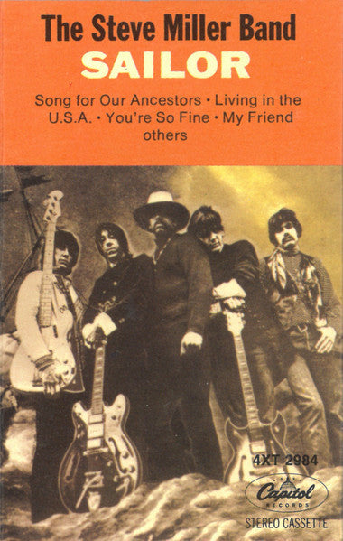 The Steve Miller Band* : Sailor (Cass, Album, Tan)