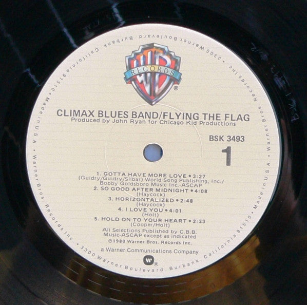 Climax Blues Band : Flying The Flag (LP, Album, Los)
