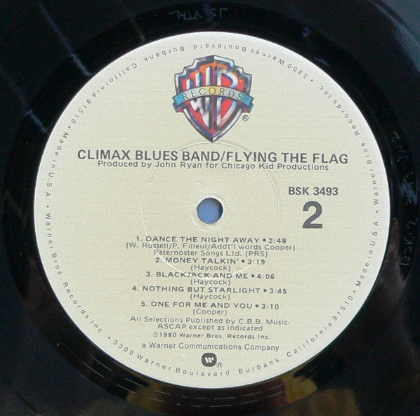 Climax Blues Band : Flying The Flag (LP, Album, Los)