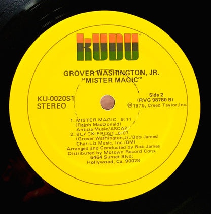 Grover Washington, Jr. : Mister Magic (LP, Album, Mon)