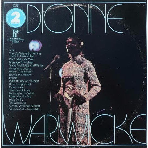 Dionne Warwicke* : Alfie / Make It Easy On Yourself (2xLP, Comp, Gat)