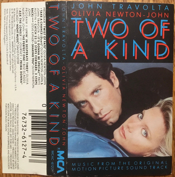 Various : Two Of A Kind - Music From The Original Motion Picture Soundtrack (Cass, Album)
