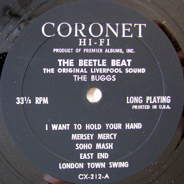 The Buggs : The Beetle Beat: The Original Liverpool Sound (LP, Album, Mono)