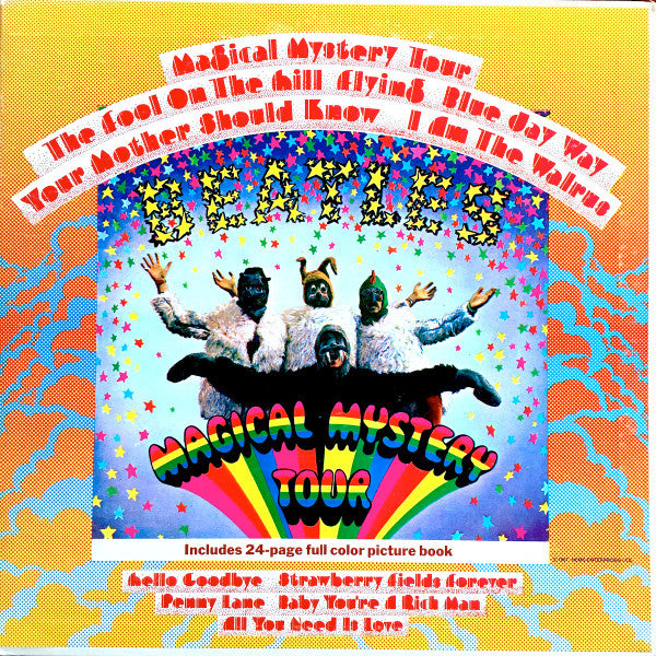 The Beatles : Magical Mystery Tour (LP, Album, RE, Win)